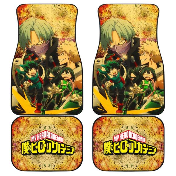 MHA All Characters Car Accessories Anime Car Floor Mats