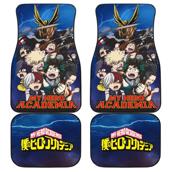 MHA All Characters Car Accessories Anime Car Floor Mats
