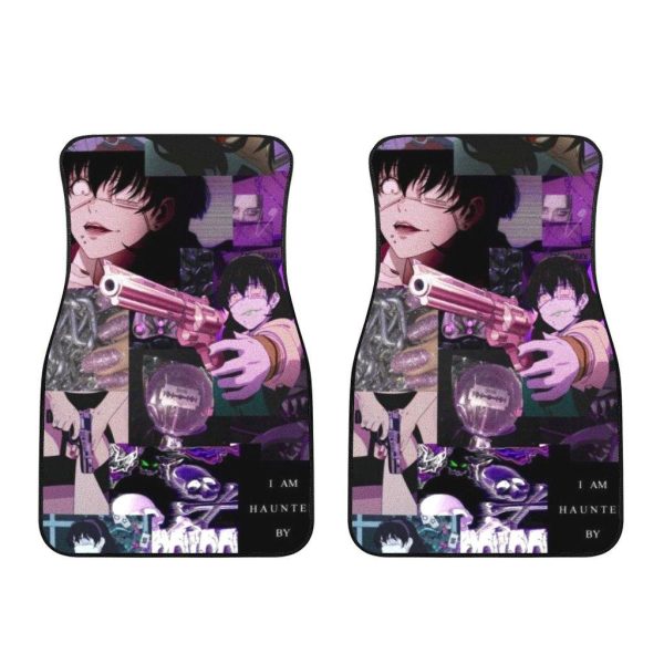 midari ikishima kakegurui anime car floor mats ypmns