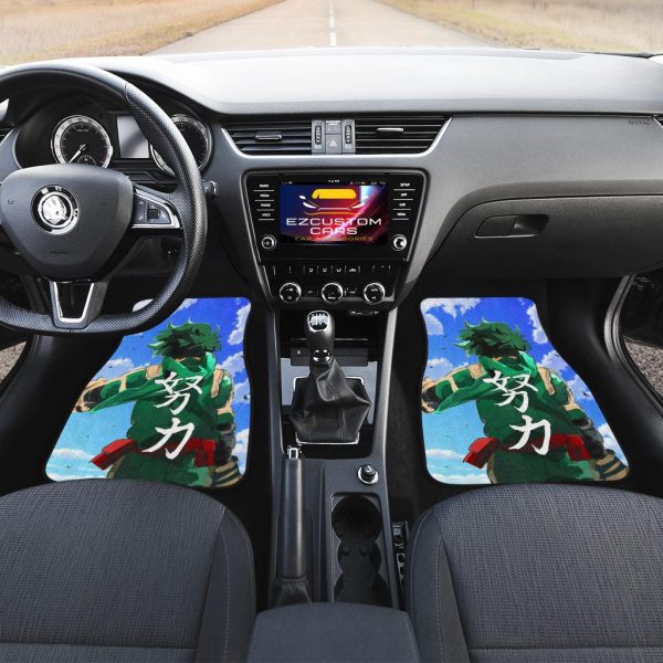 midoriya izuku car floor mats my hero academia anime car accessories do8f8