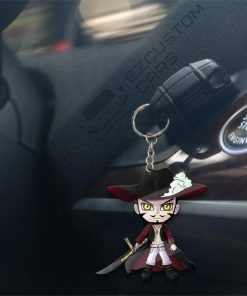 mihawk dracule keychains custom one piece anime car accessories 0yk32