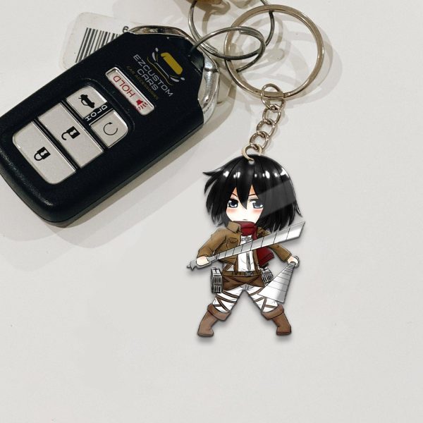 Mikasa Ackerman Keychains Attack On Titan