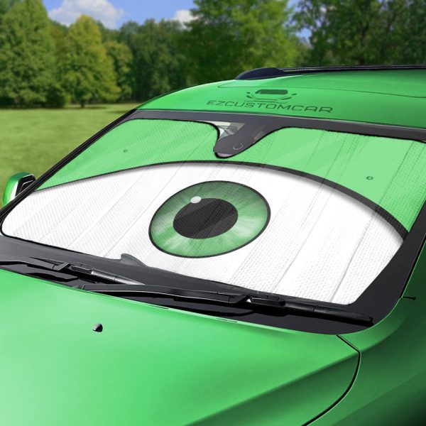 mike pixar cars eyes windshield sunshade tlxtk