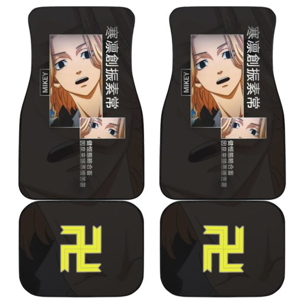 Mikey Car Accessories Custom Tokyo Revengers Anime Car Floor Mats