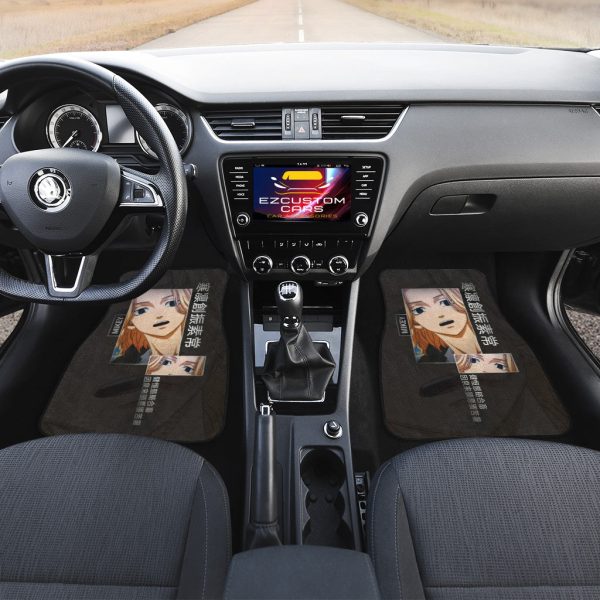 mikey car accessories custom tokyo revengers anime car floor mats yrf1x