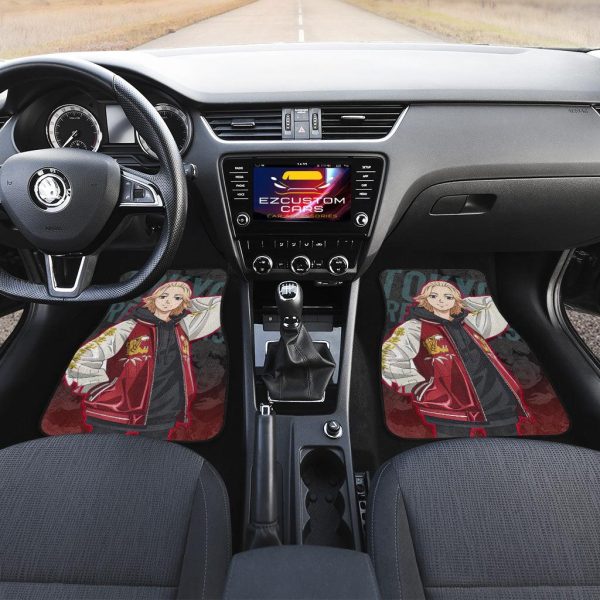 mikey car floor mats custom anime tokyo revengers car accessories 8ghdz