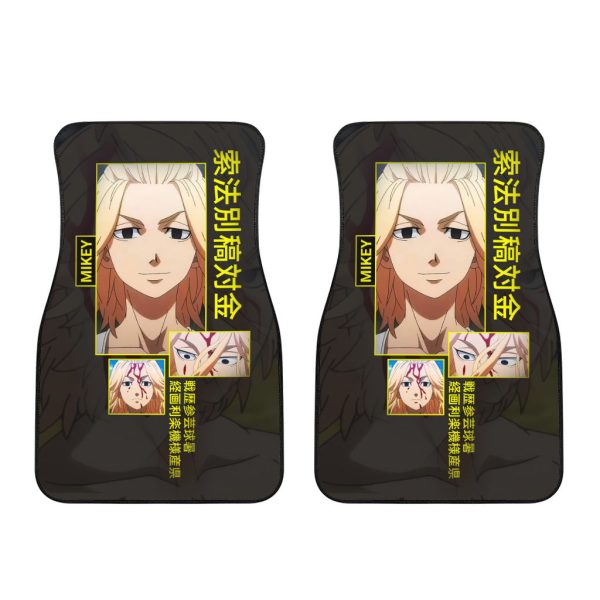 mikey car floor mats custom tokyo revengers anime car accessories f8qjb