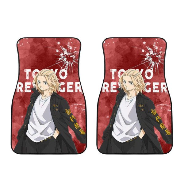 mikey car floor mats custom tokyo revengers anime car accessories fei8a