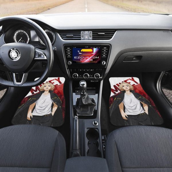 mikey car floor mats custom tokyo revengers anime car accessories lneod