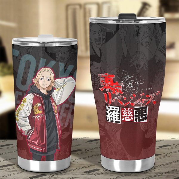 mikey car tumbler cup custom anime tokyo revengers car accessories ana5r