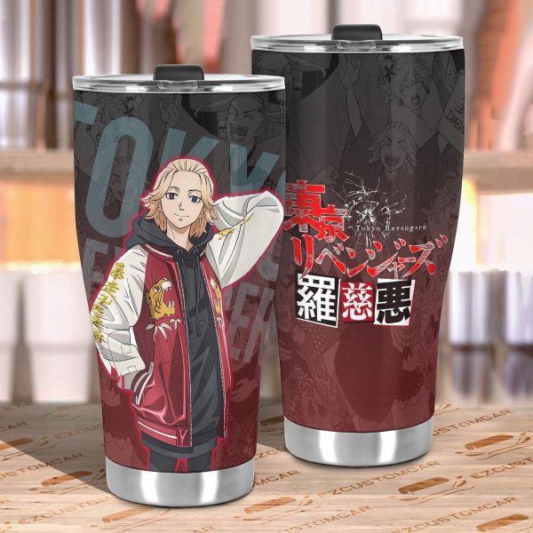 mikey car tumbler cup custom anime tokyo revengers car accessories qwmrf