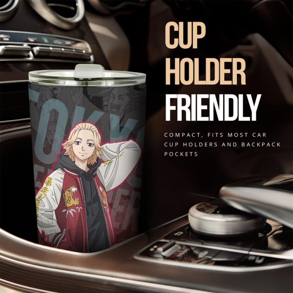 Mikey Car Tumbler Cup Custom Anime Tokyo Revengers Car Accessories