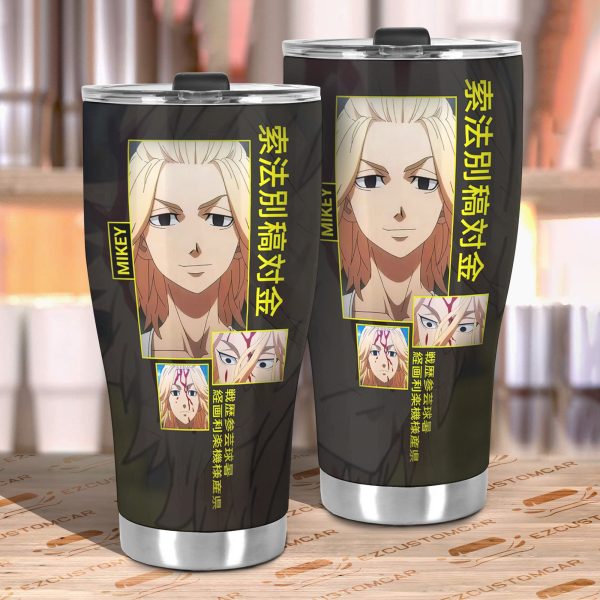 mikey car tumbler cup custom tokyo revenger anime car accessories f75n3