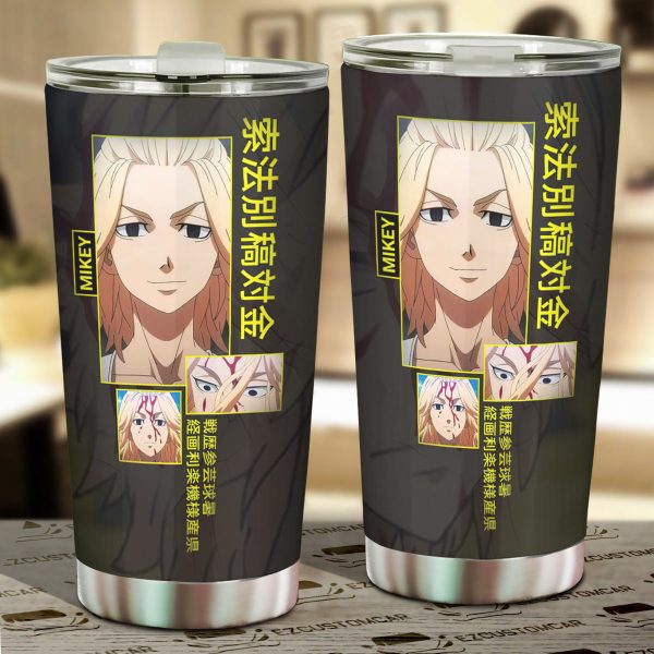 Mikey & Draken Car Tumbler Cup Custom Tokyo Revenger Anime Car Accessories