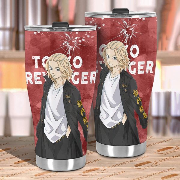 mikey car tumbler cup custom tokyo revenger anime car accessories xc82b