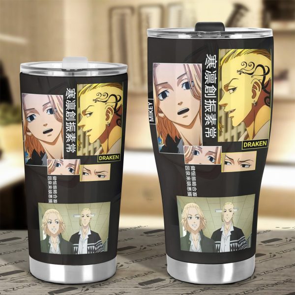 mikey draken car tumbler cup custom tokyo revenger anime car accessories mmjhz