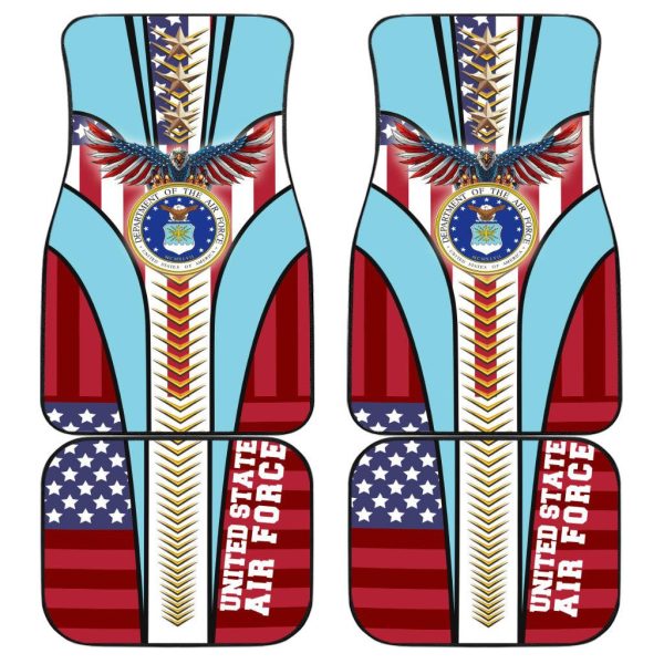 Military Car Accessories Custom Car Floor Mats Air Force