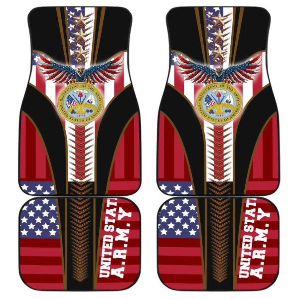 Military Car Accessories Custom Car Floor Mats US Police