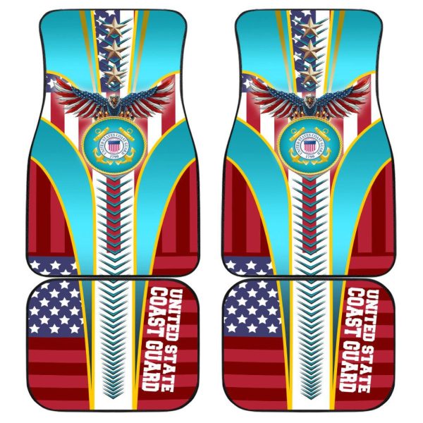 US Coast Guard Armorial Car Floor Mats