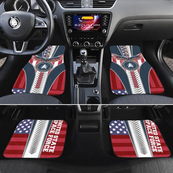 military car accessories custom car floor mats space force dezlx