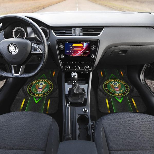 military car accessories custom car floor mats us army c7vyx