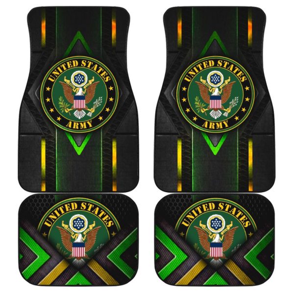 U.S Army Car Floor Mats Custom US Military Force