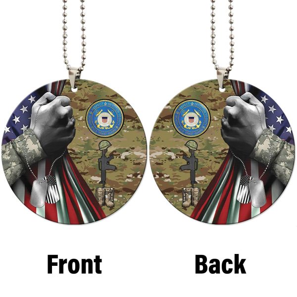 Military Car Accessories Custom Car Ornament Coast Guard