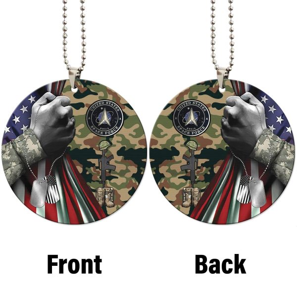 military car accessories custom car ornament space force bulec