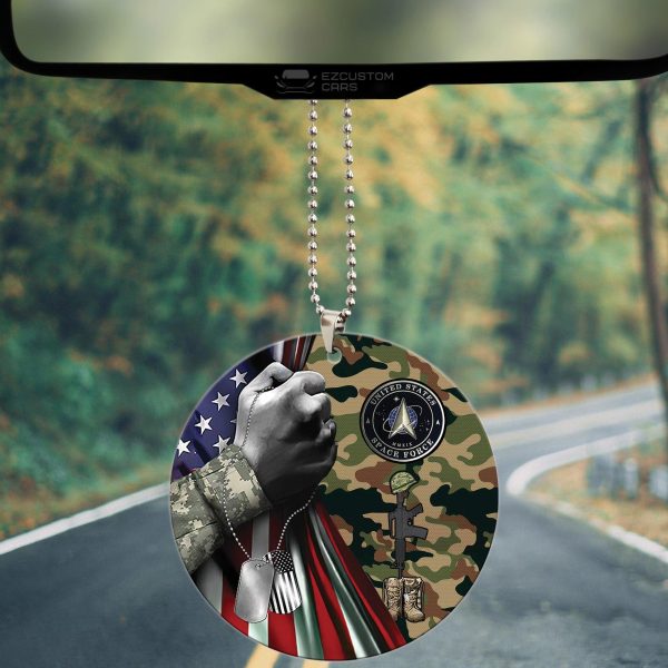 military car accessories custom car ornament space force ghslh