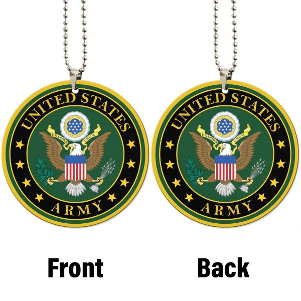 Military Car Accessories Custom Car Ornament US Army