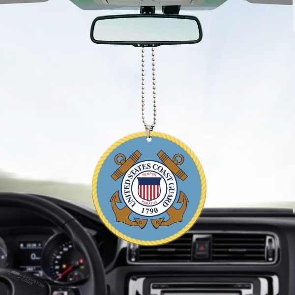 Military Car Accessories Custom Car Ornament US Coast Guard Military Car Accessories Custom Car Ornament US Coast Guard