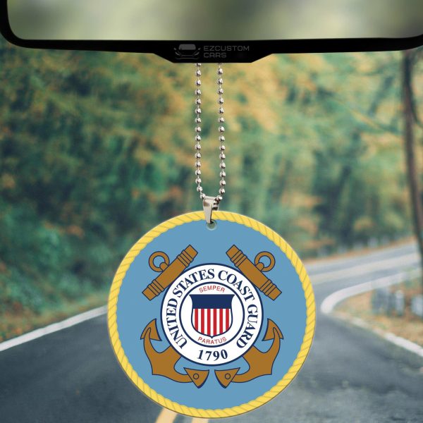 military car accessories custom car ornament us coast guard pn0bb