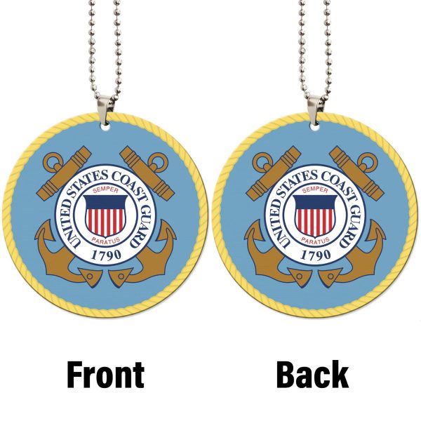 Military Car Accessories Custom Car Ornament US Coast Guard