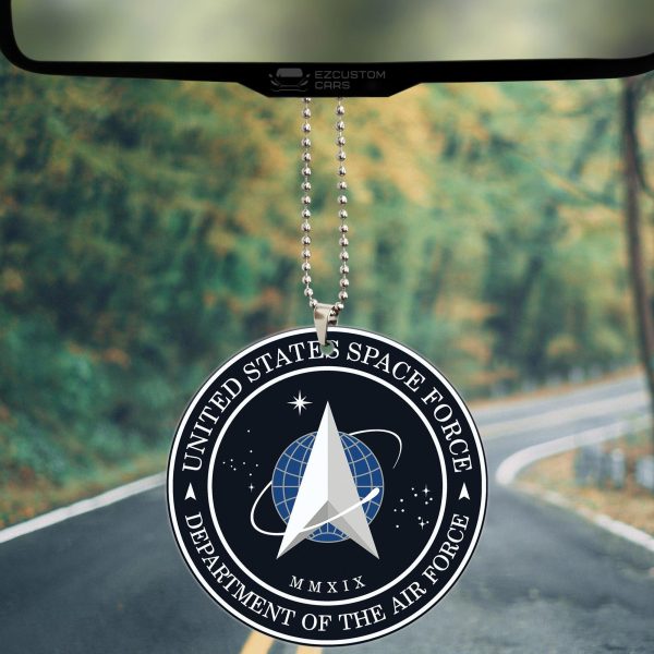 military car accessories custom car ornament us space force cogky