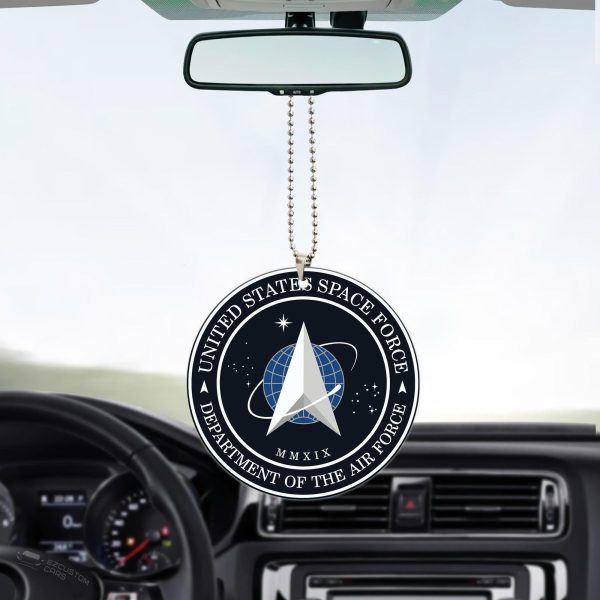 Military Car Accessories Custom Car Ornament Space Force