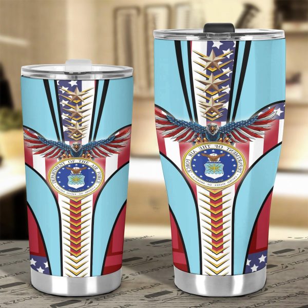 military car accessories custom car tumblers cup air force ht1ue