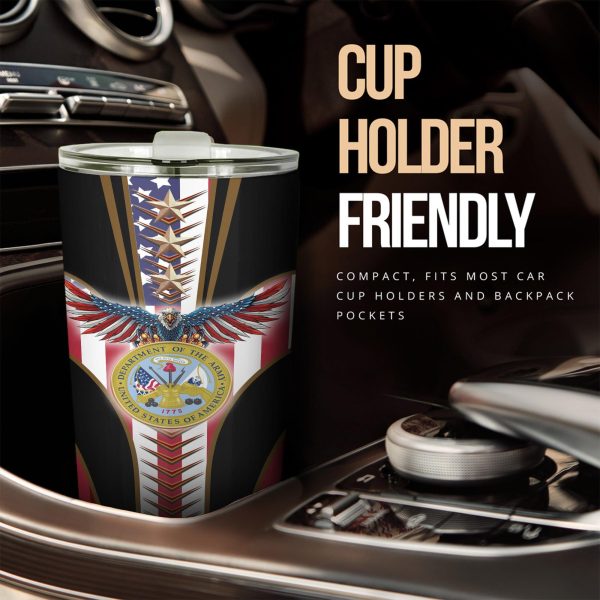 military car accessories custom car tumblers cup army 1o7ph