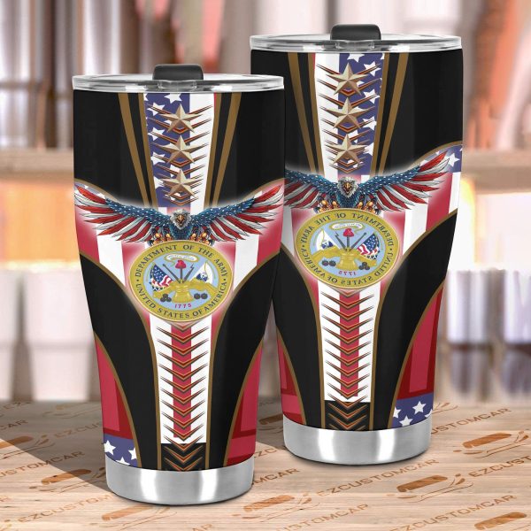military car accessories custom car tumblers cup army 5k7du