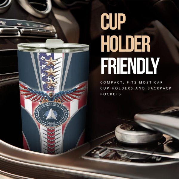 military car accessories custom car tumblers cup space force fk1nk