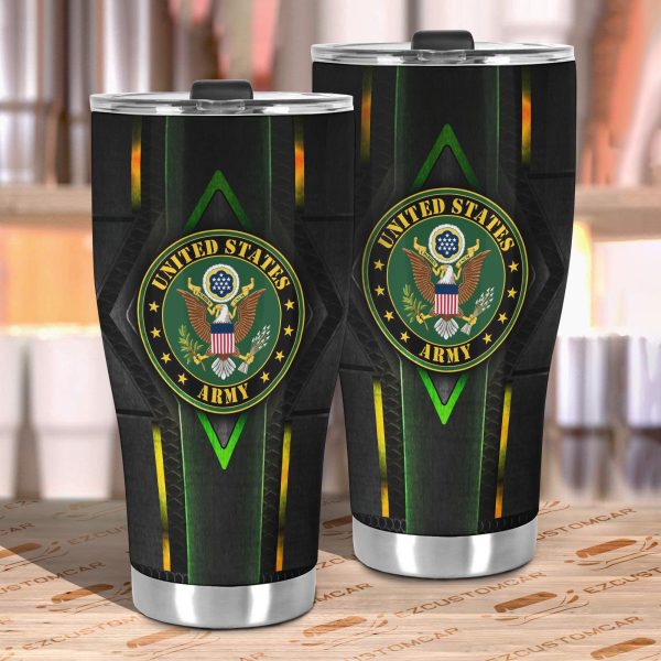 military car accessories custom car tumblers cup us army p2cfh