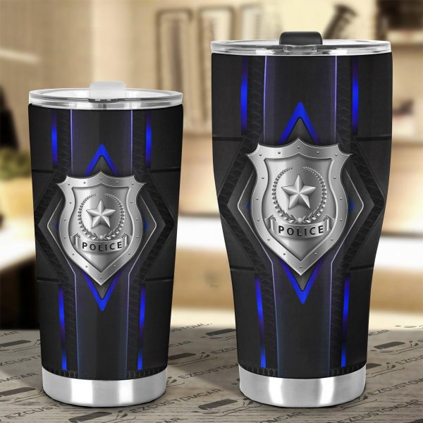 military car accessories custom car tumblers cup us police blbuy