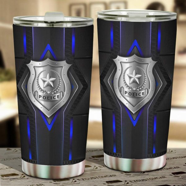 Military Car Accessories Custom Car Tumblers Cup US Firefighter
