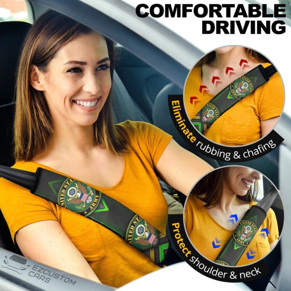 Military Car Accessories Custom Seat Belt CoversUS Police