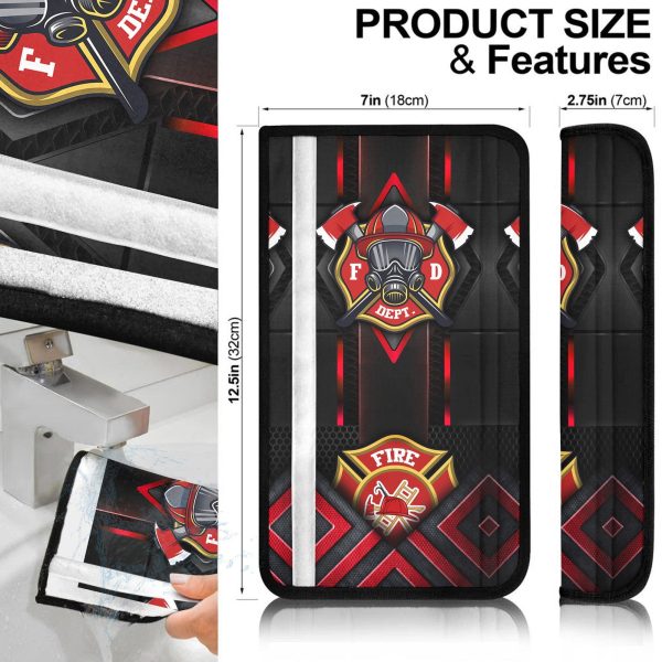 military car accessories custom seat belt coversus firefighter hdh8m