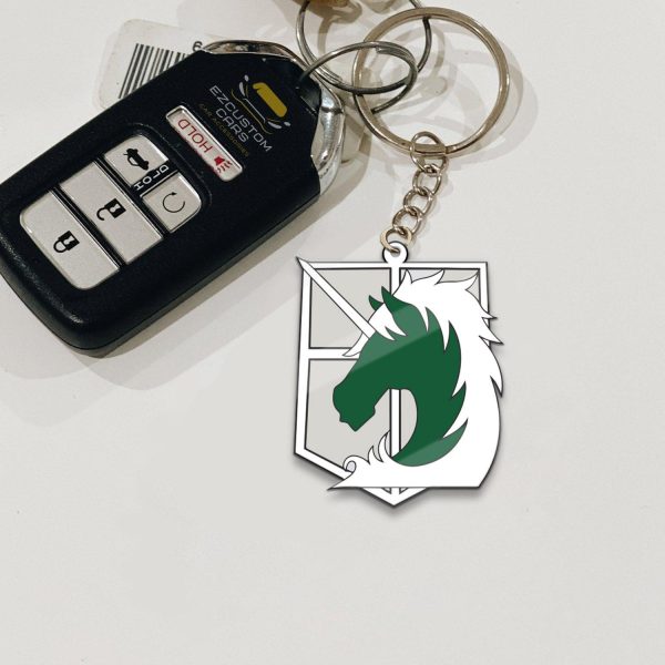 military police brigade keychains attack on titan mho2m