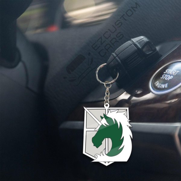 military police brigade keychains attack on titan zz8uv