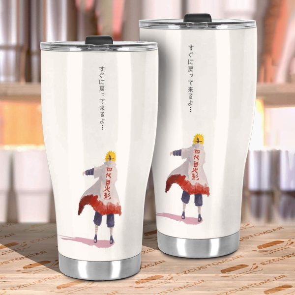 minato namikaze car tumbler cup naruto 6weci