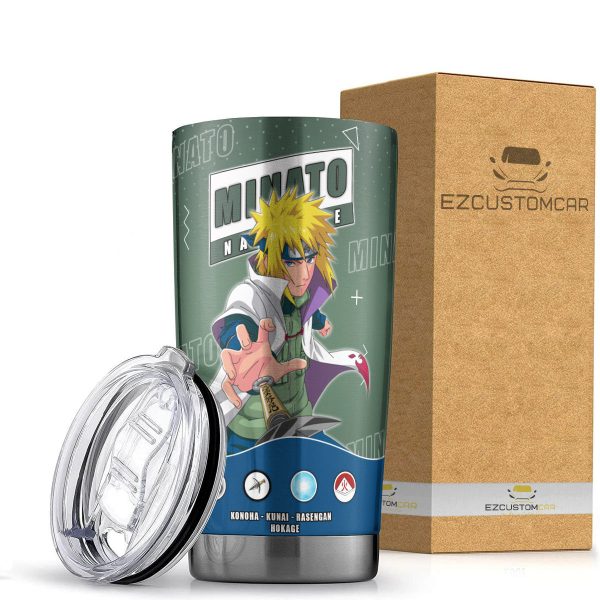 Minato Namikaze Tumbler – Personalized Naruto custom Travel Tumblers