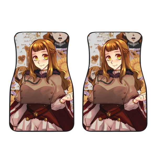 minosa black clover car floor mats 6bpo5