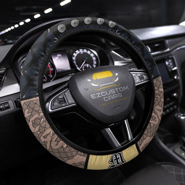 Death Note Anime Steering Wheel Cover Custom Naomi Misora Anime Car Accessories